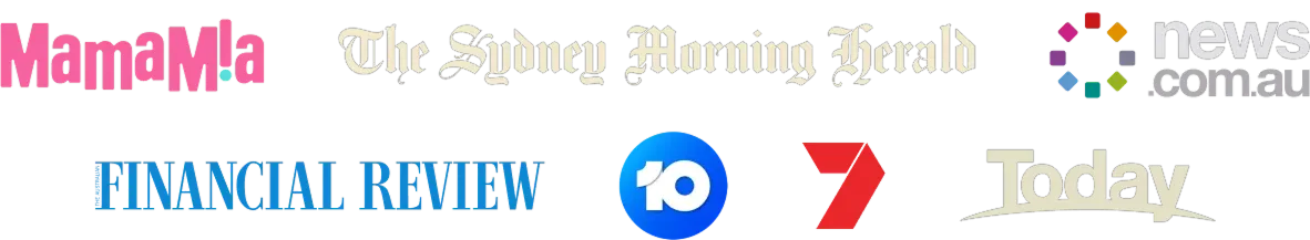 Spriggy featured in Mamamia, The Sydney Morning Herald, news.com.au, the Financial Review, Channel 10, Channel 7 and the Today Show